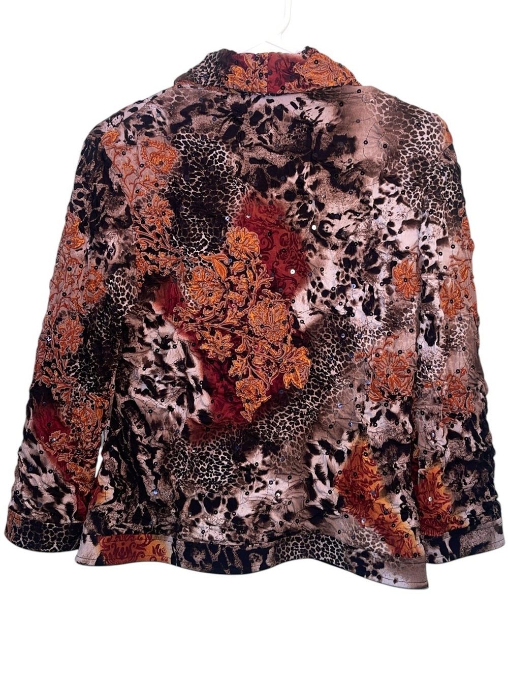 Jospeh Ribkoff Vintage, mixed print jacket. Size 10 GUC - Picture 3 of 10